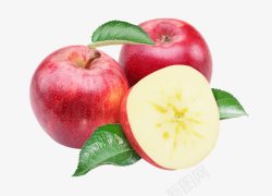 北美水果特产冰糖心苹果高清图片