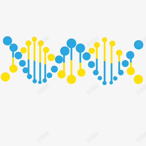 点点DNA双螺旋结构png免抠素材_新图网 https://ixintu.com DNA双螺旋 DNA双螺旋结构图片 dna 双螺旋 点点