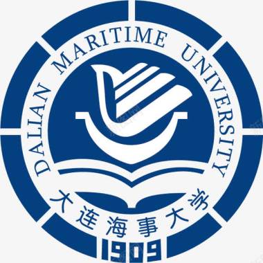 大连海事大学logo矢量图图标图标