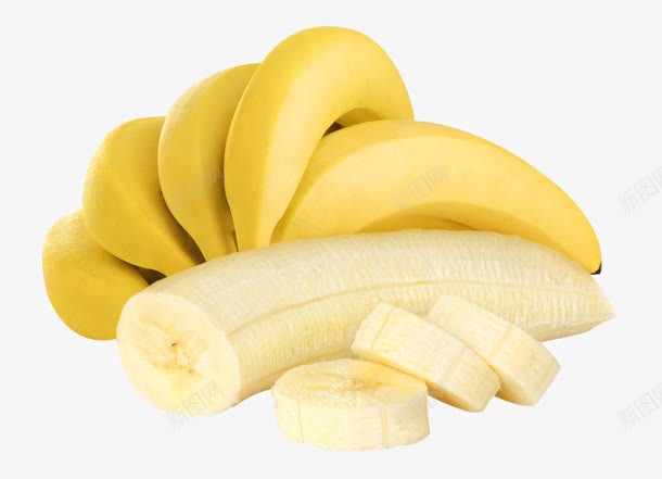 切成片的香蕉新鲜诱人png免抠素材_新图网 https://ixintu.com 成片 新鲜 诱人 香蕉