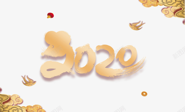 春节2020祥云灯笼psd免抠素材_新图网 https://ixintu.com 2020 新图网 春节 灯笼 祥云