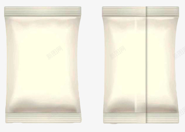 白色真空密封包装袋png免抠素材_新图网 https://ixintu.com 包装袋 密封包装 白色 真容 矢量手绘 空白包装袋 袋子 袋样机