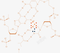 数据分子化学分子结构图矢量图高清图片