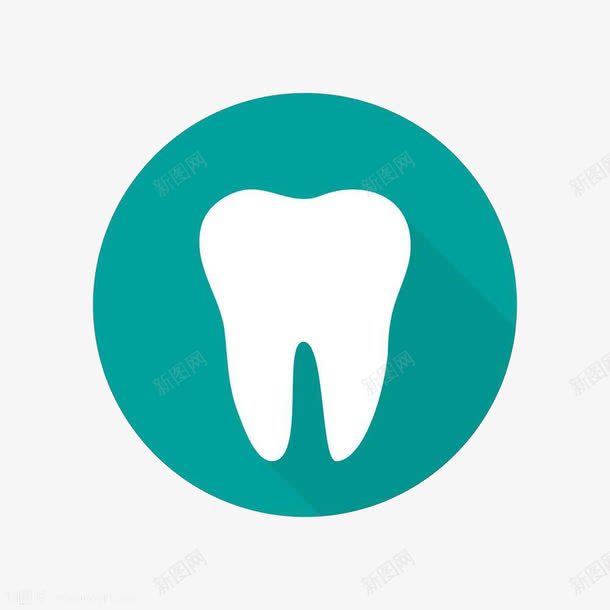 圆形齿科标志图标png_新图网 https://ixintu.com LOGO 卡通 圆形标志 标志 牙医 牙科 牙齿 蛀牙 齿科 齿科标志