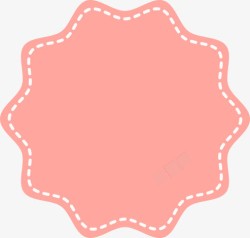 粉色按钮几何高清图片