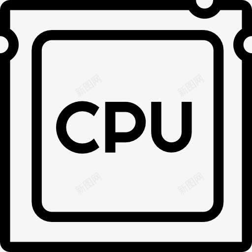 CPU图标png_新图网 https://ixintu.com CPU 处理器 技术 电子 芯片