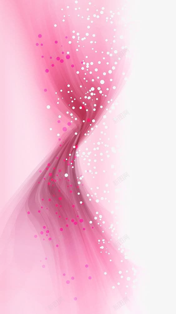 彩色线条png免抠素材_新图网 https://ixintu.com 光点 创意 星光 渐变色 粉色 粉色线条 荧光 荧光粉 设计感