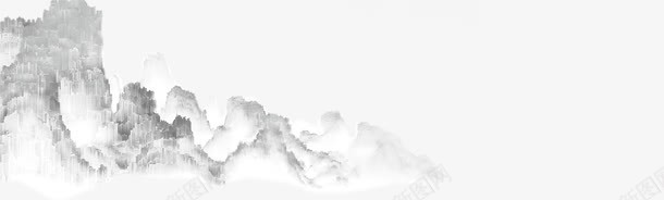 山水画山中国元素中国风psd免抠素材_新图网 https://ixintu.com 中国元素 中国风 山 山水画