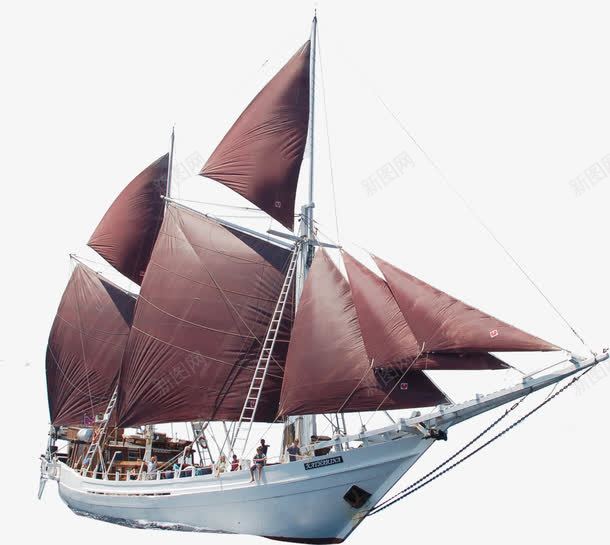 帆船企业文化png免抠素材_新图网 https://ixintu.com 企业 帆船 文化 设计