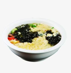 小吃汤类产品实物紫菜蛋汤高清图片