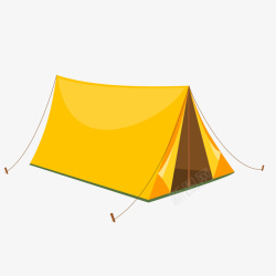 探险帐篷卡通帐篷矢量图高清图片