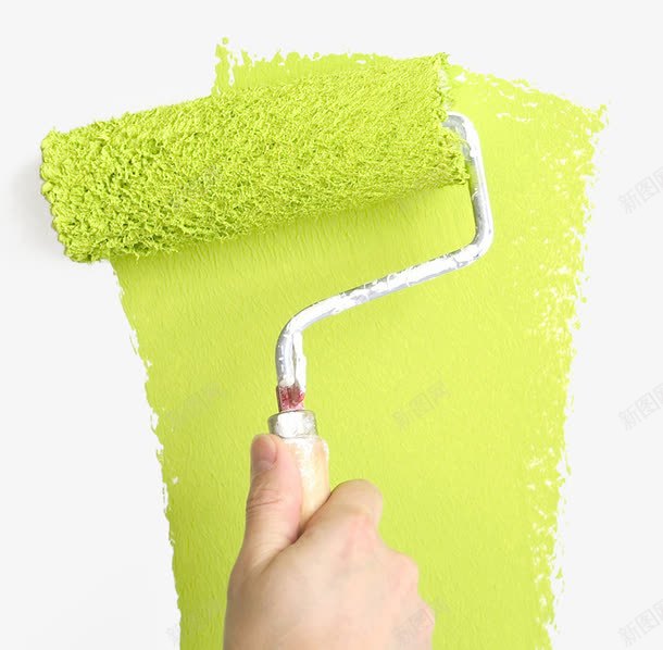 家居粉刷墙壁png免抠素材_新图网 https://ixintu.com 刷墙 手 粉刷墙壁 绿色 装修