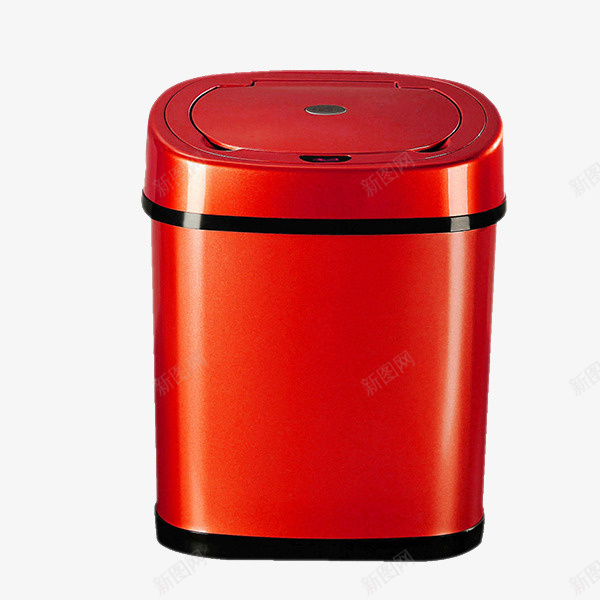 红色的智能垃圾桶png免抠素材_新图网 https://ixintu.com 垃圾桶 家居 红色 红色的垃圾桶 红色的智能垃圾桶