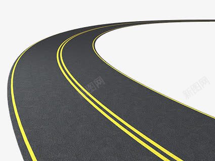 公路png免抠素材_新图网 https://ixintu.com 公路 汽车道 马路 高速路