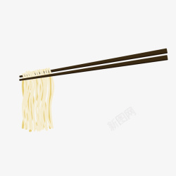 筷子面条素材