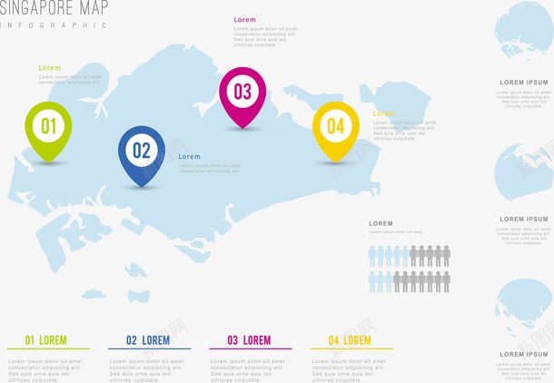 新加坡地图png免抠素材_新图网 https://ixintu.com 地图图表 数字序列 新加坡 新加坡地图 矢量素材