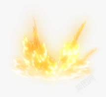 火花光影素材