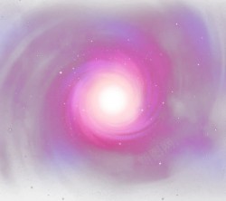 酷炫粉紫色宇宙星空光效素材
