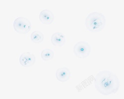 泡泡特效光影变幻抽象透明唯美泡泡高清图片