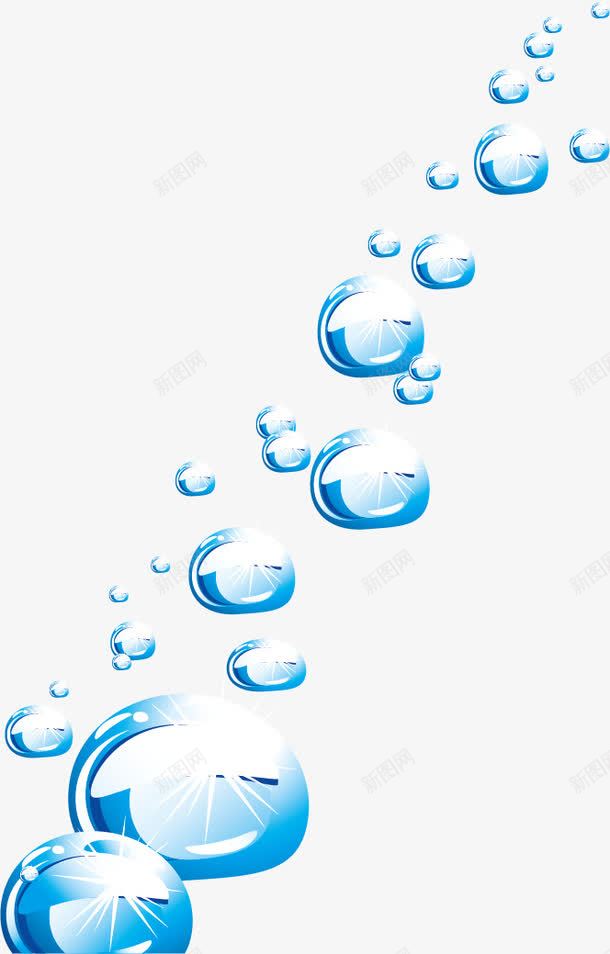 版面图案png免抠素材_新图网 https://ixintu.com 卡片 图形设计 封面设计 水滴 矢量素材 线框