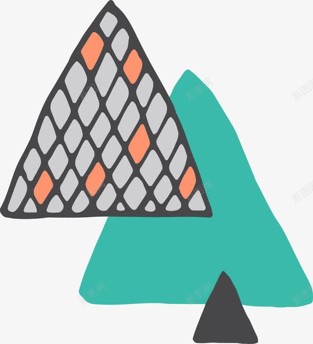 个性几何三角形客厅装饰画png免抠素材_新图网 https://ixintu.com 三角形 个性几何 几何装饰 抽象线条 线条 艺术 装饰画抽象