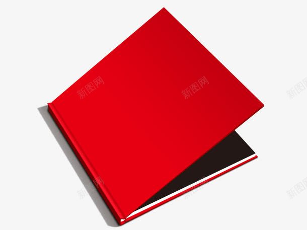 红色的画册png免抠素材_新图网 https://ixintu.com 样本 画册 画册目录 素材 红色