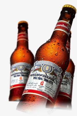 德国啤酒标识百威啤酒高清图片
