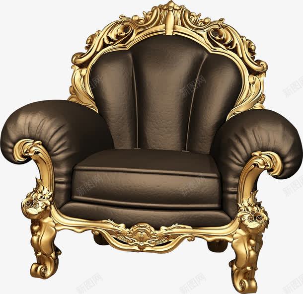 黑色椅子欧式花纹png免抠素材_新图网 https://ixintu.com 坐位 坐席 座位 椅子 欧式 花纹 黑色