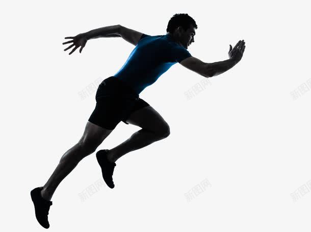 跑步的人png免抠素材_新图网 https://ixintu.com 健身 冲刺 奔跑 小黑人跑步 田径 田径运动员 赛跑 逃跑小人