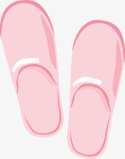 粉色拖鞋卡通粉色棉拖高清图片