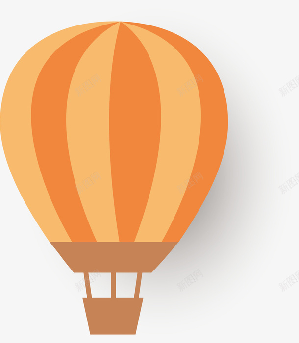 橙色热气球矢量图ai免抠素材_新图网 https://ixintu.com 卡通手绘 橙色 气球 求婚可用 浪漫 矢量图 空气球 高空