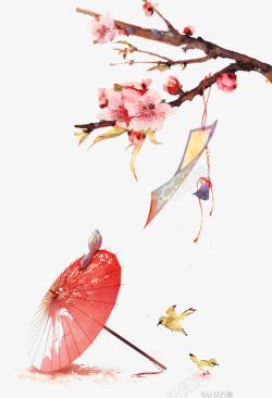 梅花花卉古风梅树高清图片