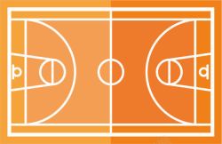 创意篮球徽标设计篮球运动高清图片