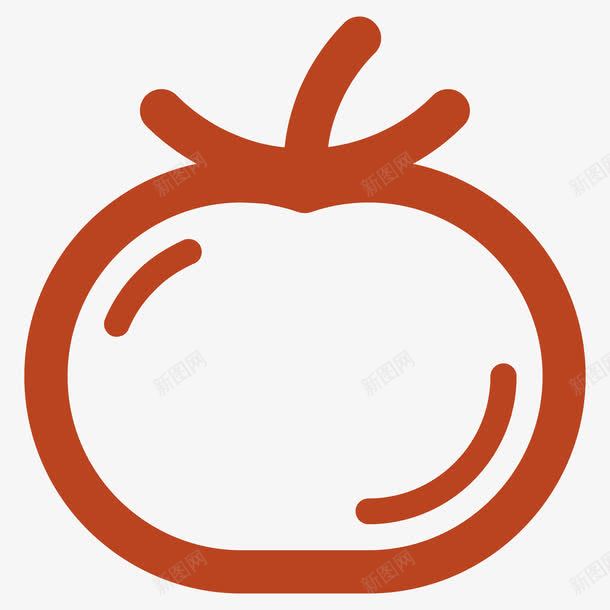 西红柿图标png_新图网 https://ixintu.com 手机餐饮icon 水果 西红柿 轻食 酸甜的 黄色的