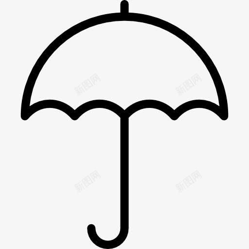 伞图标png_新图网 https://ixintu.com 保护伞 天气 工具和用具 雨 雨伞