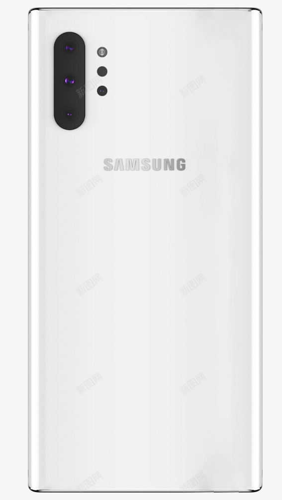 samsungnote10png免抠素材_新图网 https://ixintu.com 三星 三星手机 手机 白色手机