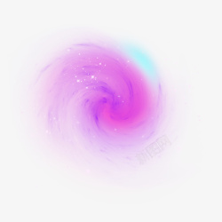 银河特效宇宙星云紫色星云高清图片