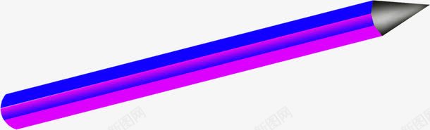倾斜的蓝色紫色铅笔招聘png免抠素材_新图网 https://ixintu.com 倾斜 招聘 素材 紫色 蓝色 铅笔