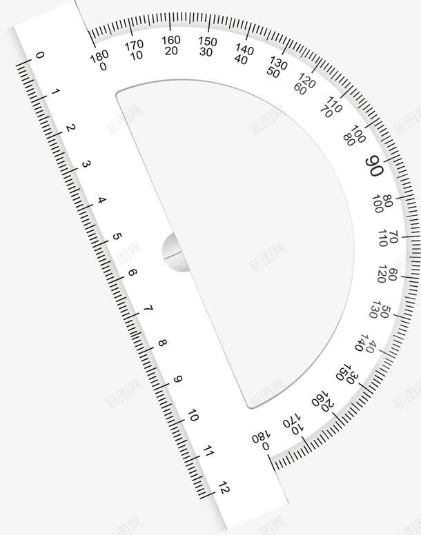 手绘灰色尺子png免抠素材_新图网 https://ixintu.com 刻度 学习 尺子 手绘 教育 数字 灰色 简约