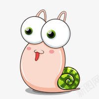 卡通蜗牛卖萌开心png免抠素材_新图网 https://ixintu.com 卡通 开心 蜗牛 蜗牛的房子