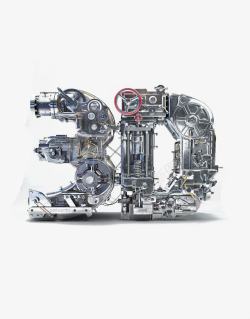 机械海报背景3D金属机械字体高清图片