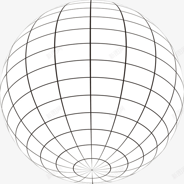 黑色地球线条矢量图ai免抠素材_新图网 https://ixintu.com 卡通地球 地球 地球仪 地球图 手绘地球 点 点线地球 球 球体 矢量地球 线 矢量图