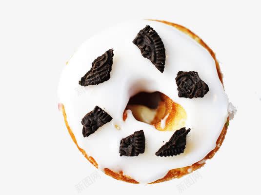 饼干碎奶油甜甜圈png免抠素材_新图网 https://ixintu.com 奥利奥 奶油 巧克力 甜品 甜甜圈 美食 饼干碎