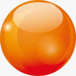 圆球单个扁平按钮立体球彩立体球球高清图片