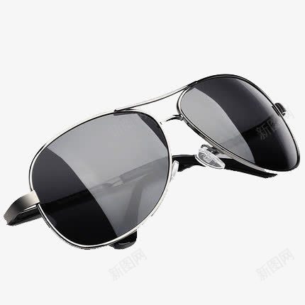 黑色太阳眼镜png免抠素材_新图网 https://ixintu.com 产品实物 太阳眼镜 现代眼镜 防晒 黑色