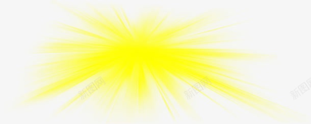 摄影黄色太阳光效png免抠素材_新图网 https://ixintu.com 太阳光 摄影 黄色