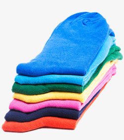 长筒袜素材彩色袜子高清图片