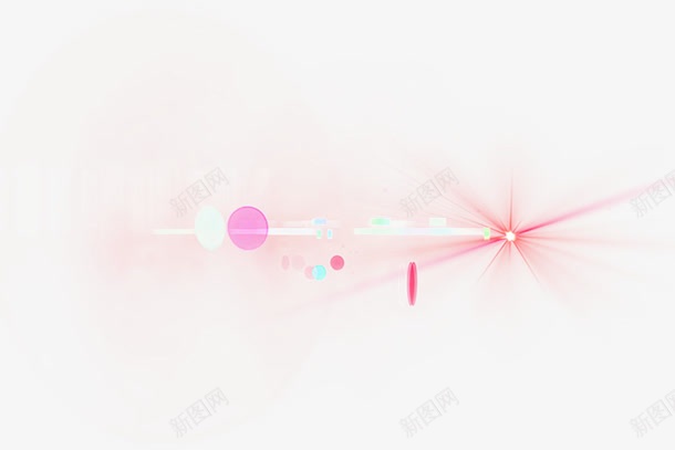 粉色放射圆形装饰png免抠素材_新图网 https://ixintu.com 光效 光晕 放射线 星光 素材 背景