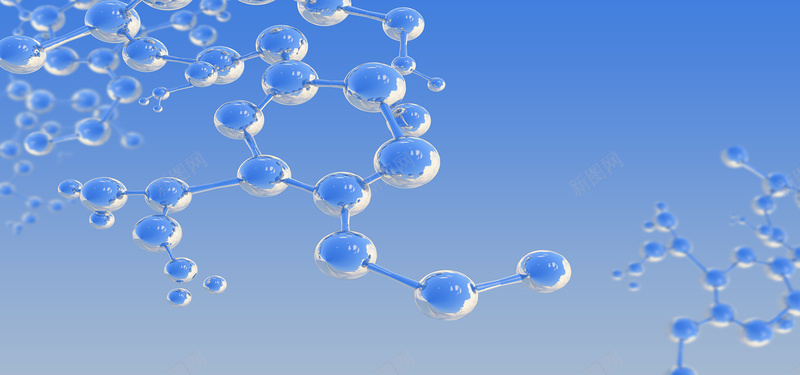 DNA链条科学生命背景图jpg设计背景_新图网 https://ixintu.com 模型 治愈 渐变 漂浮 生命 科学 科技 素材 细胞 结构 背景 蓝色 蓝色科技 身体 连接 颗粒