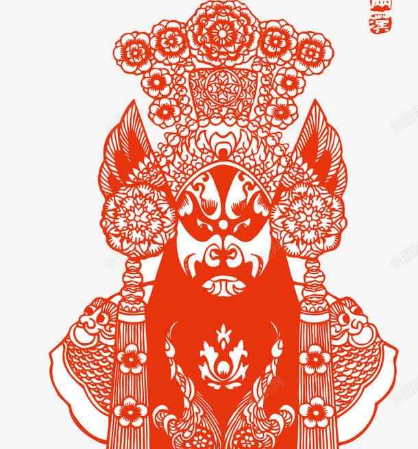 脸谱png免抠素材_新图网 https://ixintu.com 变脸矢量图片 脸谱剪纸 脸谱素材